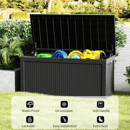 320 Gallon Resin Deck Box