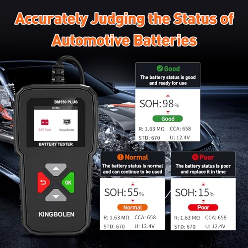 BM550 Plus Car Battery Tester