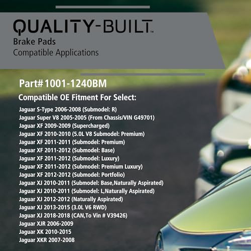 Front Semi Metallic Brake Pads