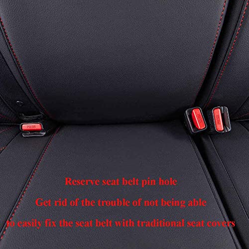 Tacoma Leather Car Seat Covers Custom Fit for Toyota Tacoma 2012 2013 2014 2015