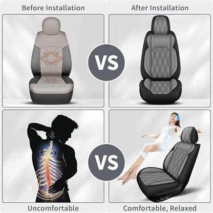 Full Set Waterproof Leather Seat Covers for Mitsubishi Eclipse Cross 2018