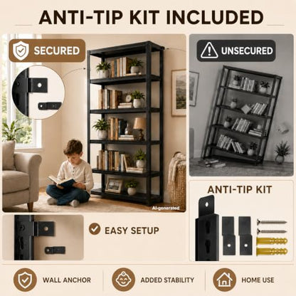 Metal Bookshelf
