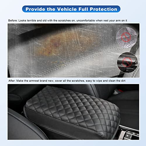 Center Console Cover Armrest Cover Center Console Pad for 2021 2022 Sorento Car Interior Accessories Arm Rest Protective Cover Scratch Resistance