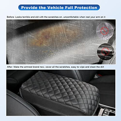 Center Console Cover Armrest Cover Center Console Pad for 2021 2022 Sorento Car Interior Accessories Arm Rest Protective Cover Scratch Resistance