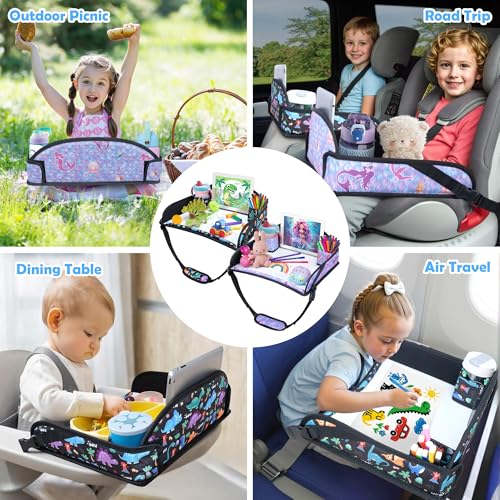 Kids Travel Tray for Carseat (2 Count)