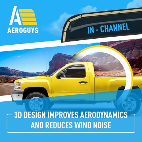 Extra Durable Window Deflectors in (2 Count)