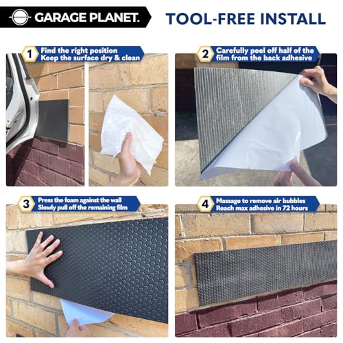 H1 Garage Wall Protector for Car Door (2 Count)