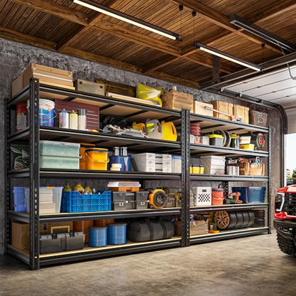 55" W Garage Shelving