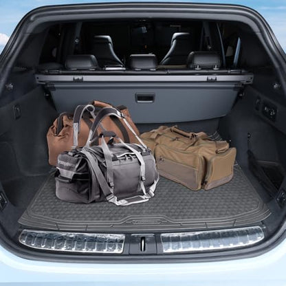 Gray Rubber Car Floor Mats & Cargo Liners