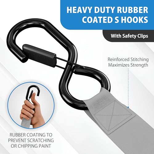 USA Based Retractable Ratchet Straps (2 Count)