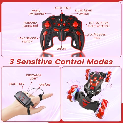 Gesture Sensing RC Stunt Car
