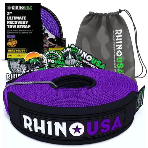 Offroad Recovery Tow Strap (20 Foot)