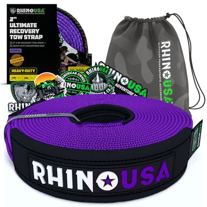 Offroad Recovery Tow Strap (20 Foot)