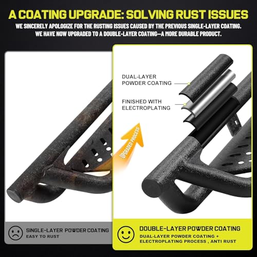 Running Boards Compatible with 2019 (2 Count)