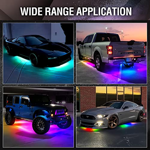 Aura DreamColor Underglow Chasing Lights for Truck with APP & Remote (4 Count)
