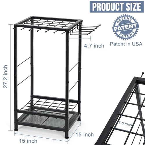 Garden Tool Organizer Holds 50 Long
