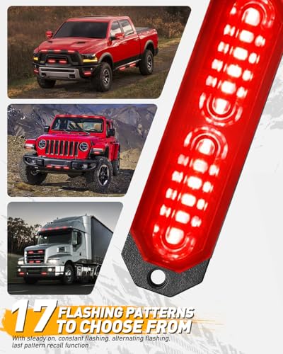 1200T Emergency Strobe Grille Lights (8 Count)