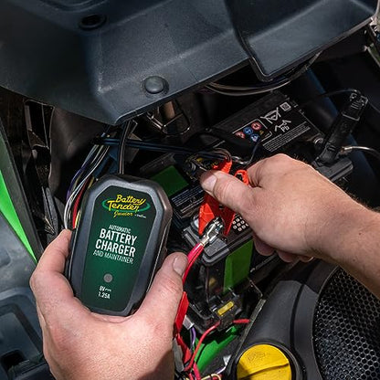 Junior 8V 1.25 AMP Car Battery Charger and Maintainer