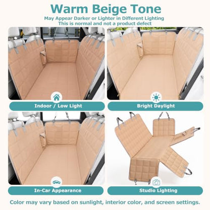 Dog Car Seat Covers for Back Seat