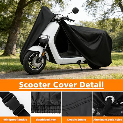 Moped Cover Scooter Cover Waterproof Outdoor Vespa Cover