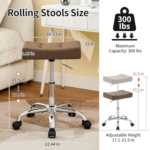 Hairstylist Stool with Wheels