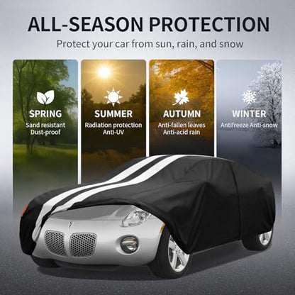 Multi Layer Car Cover Custom Fit for Pontiac Solstice