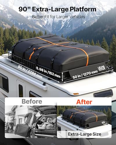 Roof Rack Cargo Basket