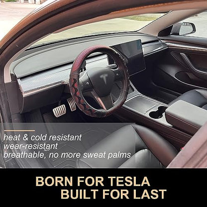 Great Grip Steering Wheel Cover for Tesla Model Y