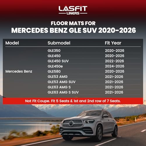 Floor & Cargo Mats for Mercedes Benz GLE 2020