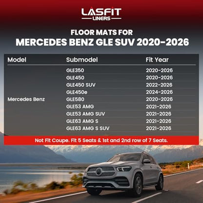 Floor & Cargo Mats for Mercedes Benz GLE 2020