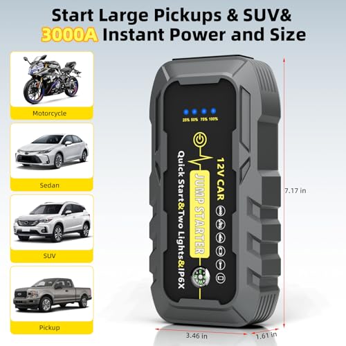 Car Battery Jump Starter