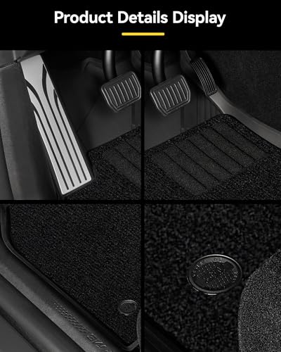 Floor Mats Metal Pedal for 2025 2026 Tesla Model Y Juniper Only Standard