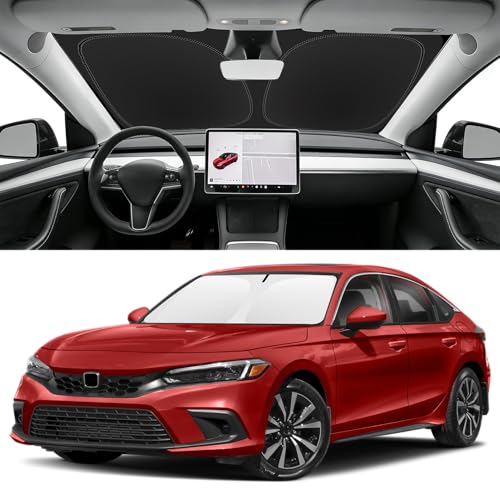 Custom Fit Windshield Sun Shade for Honda Civic 2022