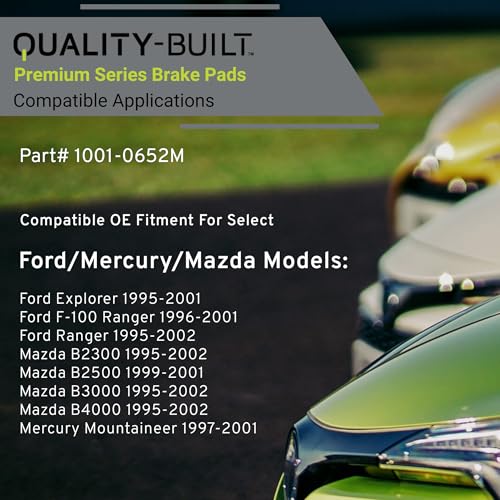 Front Semi Metallic Brake Pads
