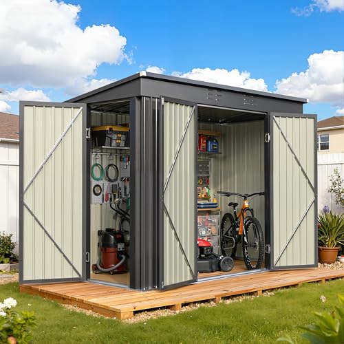 8x4FT Outdoor Storage Shed