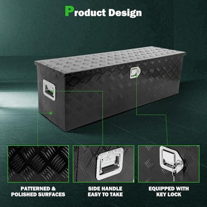 49 Inch Diamond Plate Truck Bed Tool Box