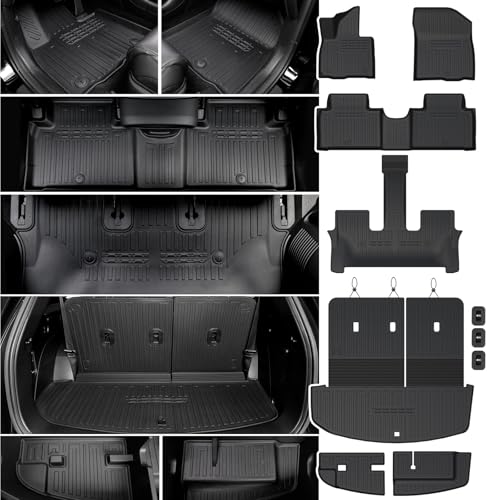 Floor Mats for Hyundai Palisade 2026 Gas Only 7&8 Seats