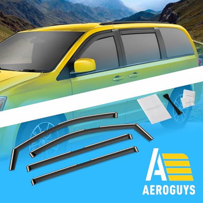 Extra Durable Window Deflectors in (4 Count)