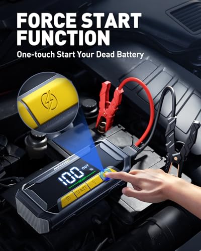 8000A Portable Jump Starter for All Gas
