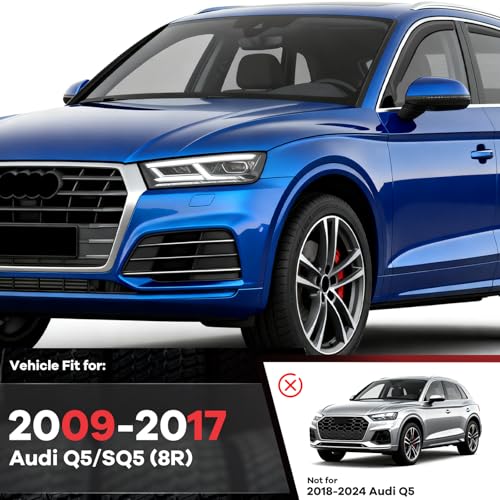 4pcs in Channel Window Rain Guard Fit for Audi Q5 (4 Count)