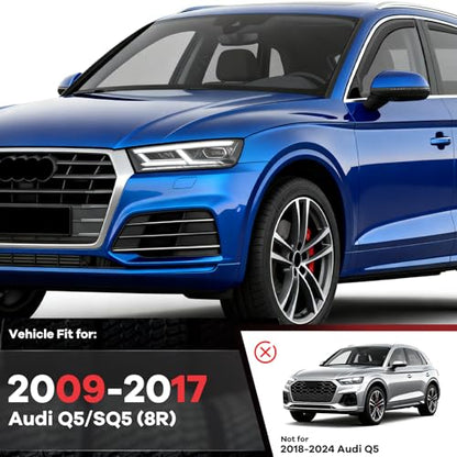 4pcs in Channel Window Rain Guard Fit for Audi Q5 (4 Count)