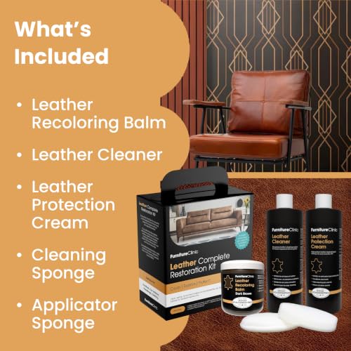 Leather Complete Restoration Kit