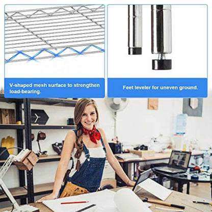5 Tier Wire Shelf