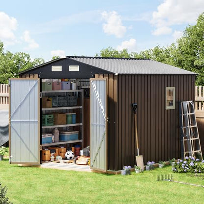 Outdoor Steel Storage Shed
