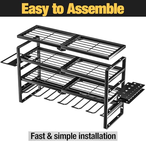 4 Layer Power Tool Organizer Wall Mount