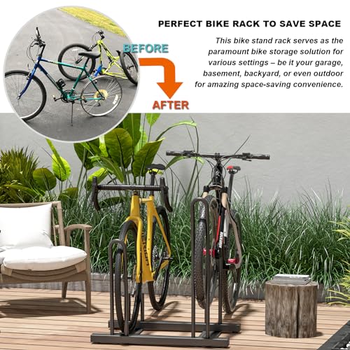 3 5 Bikes Stand Rack