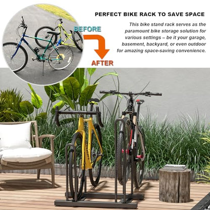 3 5 Bikes Stand Rack