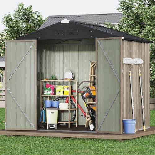 8x6 FT Outdoor Storage Shed
