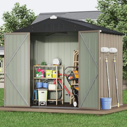 8x6 FT Outdoor Storage Shed