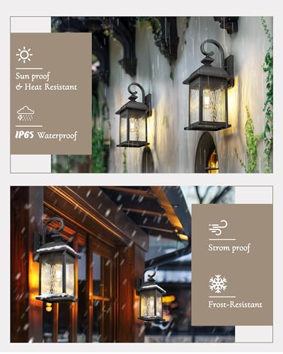 21" Outdoor Wall Light Fixture